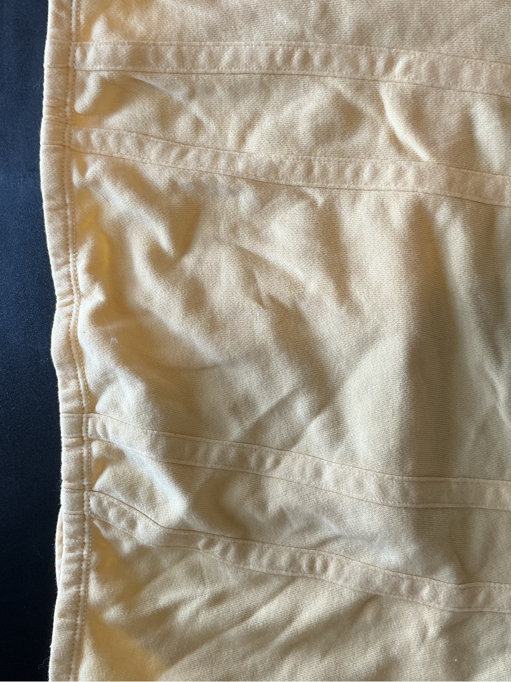 No Boundaries Light Beige Ribbed Skirt